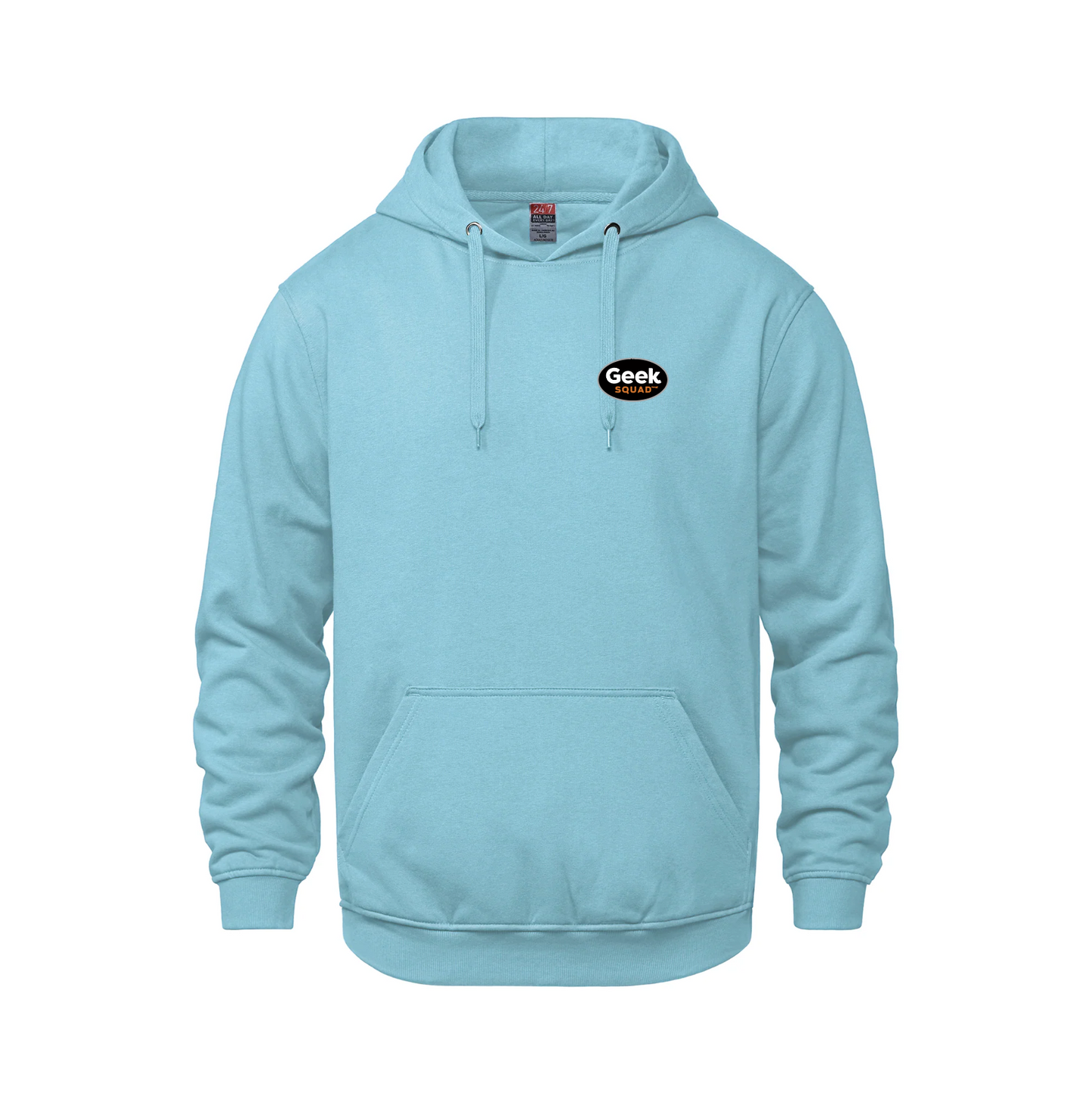 Light Blue - Geek Squad - Full Color - Left Chest