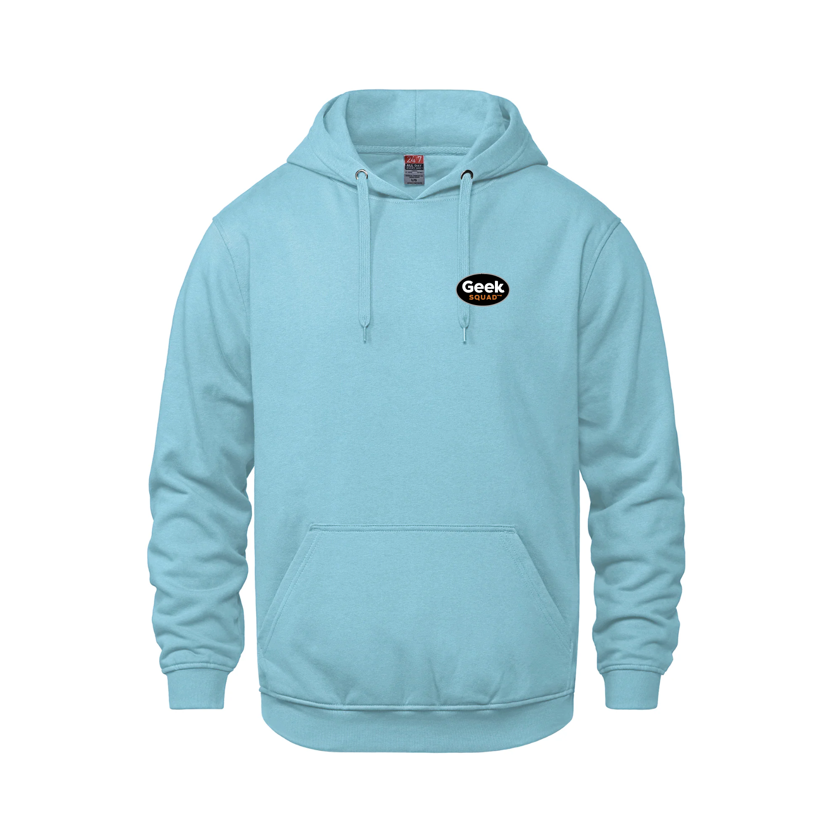 Light Blue - Geek Squad - Full Color - Left Chest