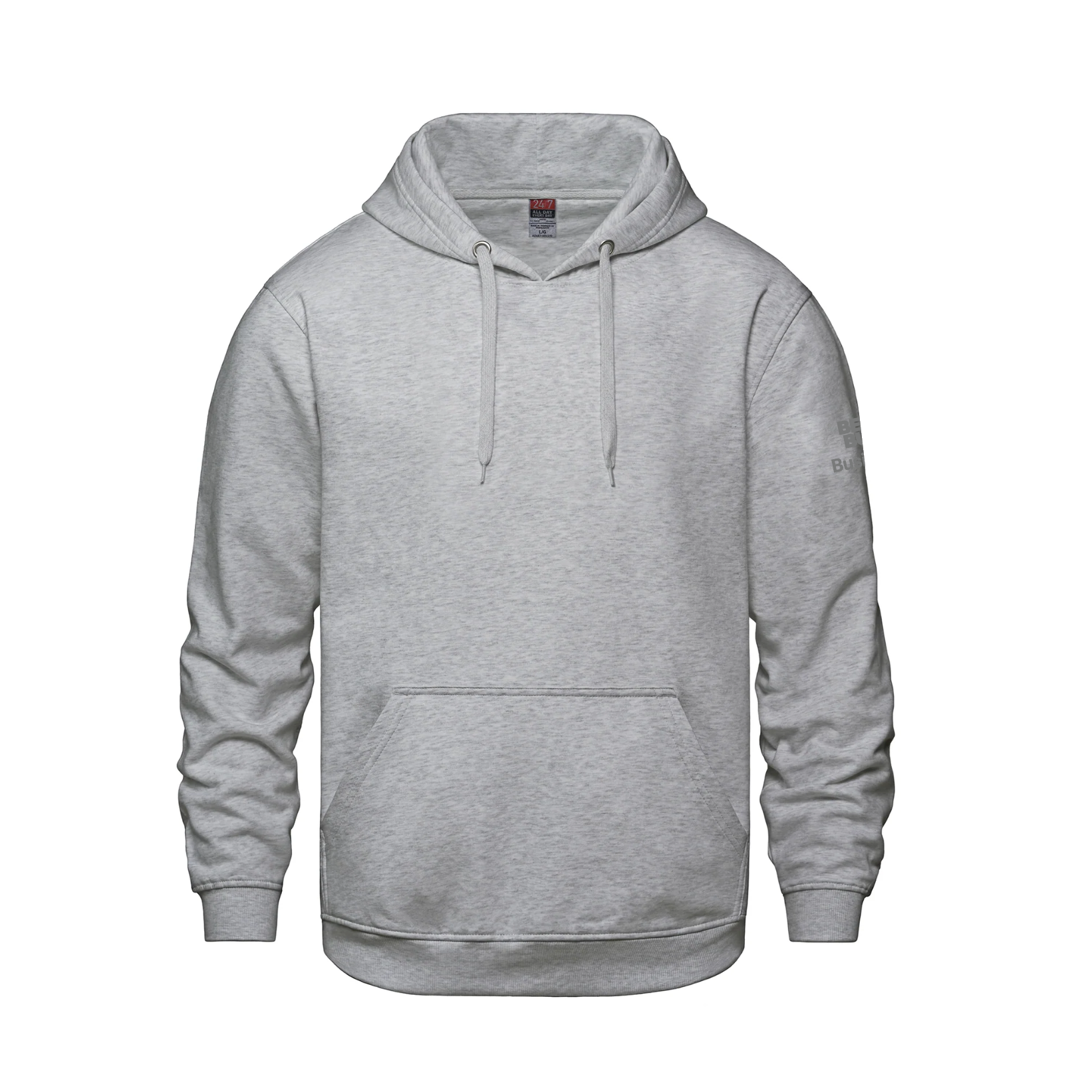 Athletic Grey Heather - BestBuy Business - One Color - Left Sleeve